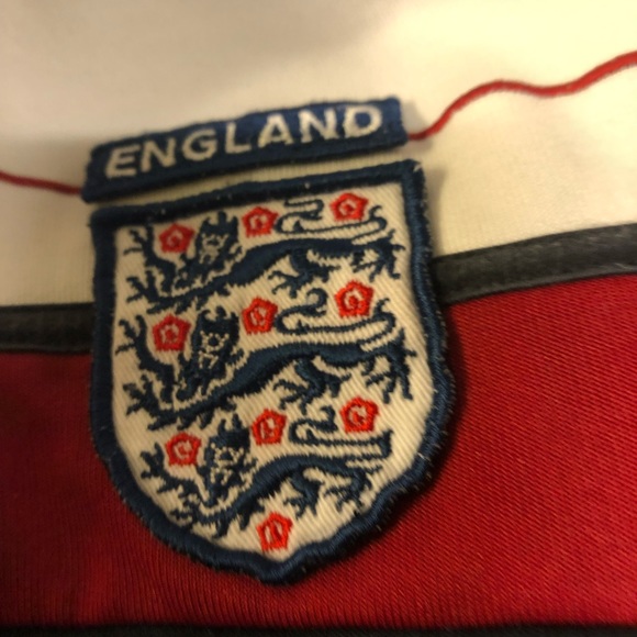 Official England Zip sweater Soccer futbol Men’s Large 2003, Throwback To 1966 - Picture 11 of 15